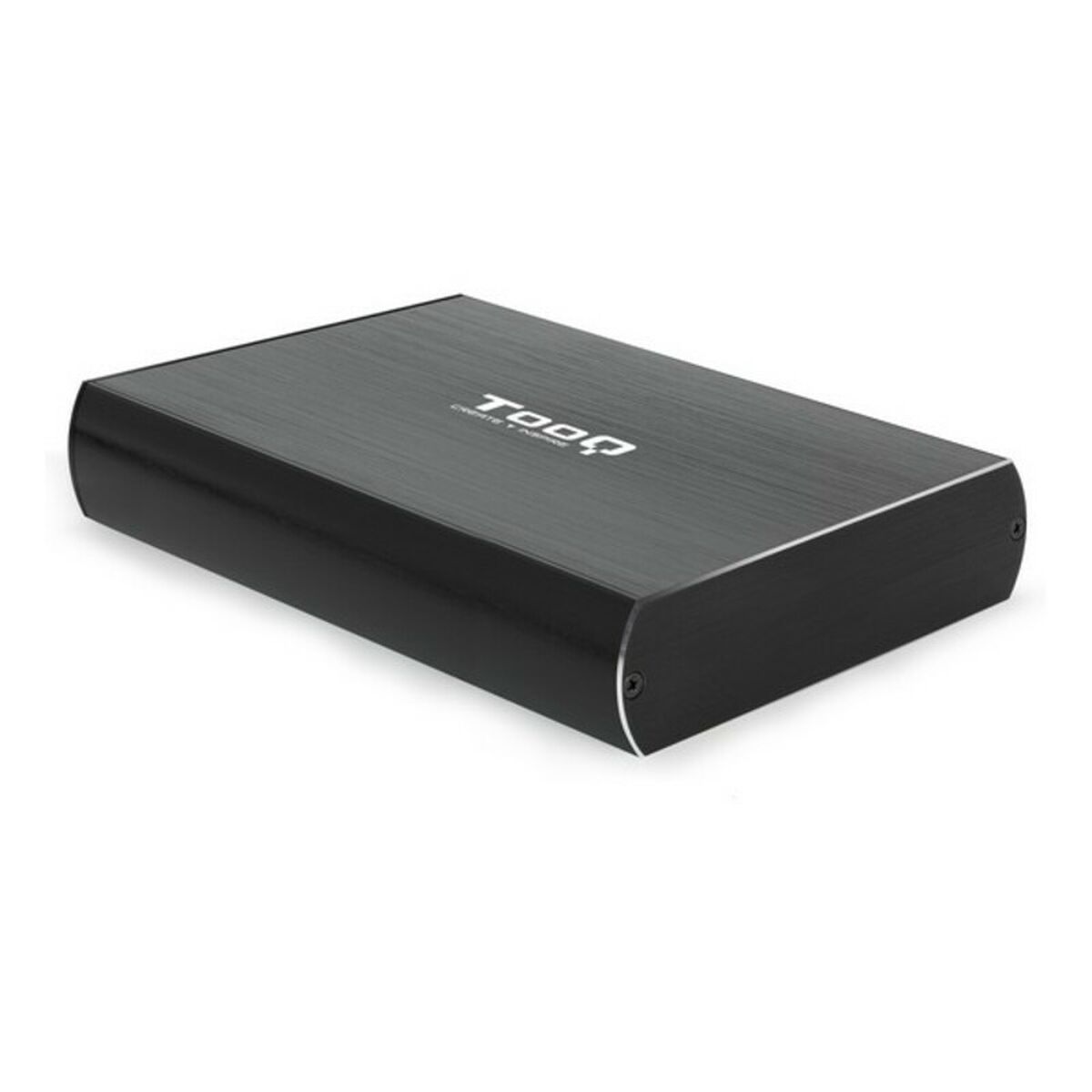 Hårddiskkabinett TooQ TQE-3531B Svart 3,5" - 4