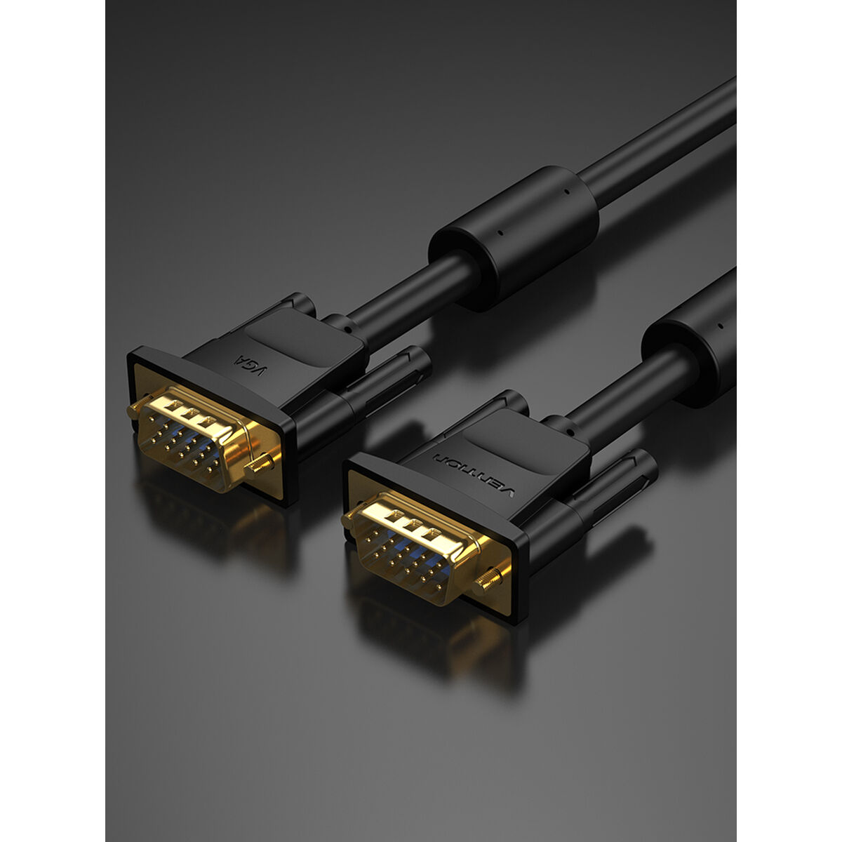 VGA Kabel Vention DAEBG Svart 1,5 m
