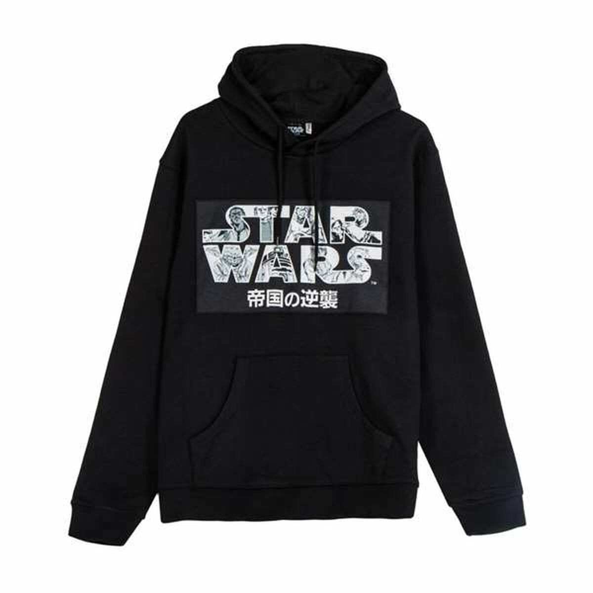 Tröja med huva Barn Star Wars Svart