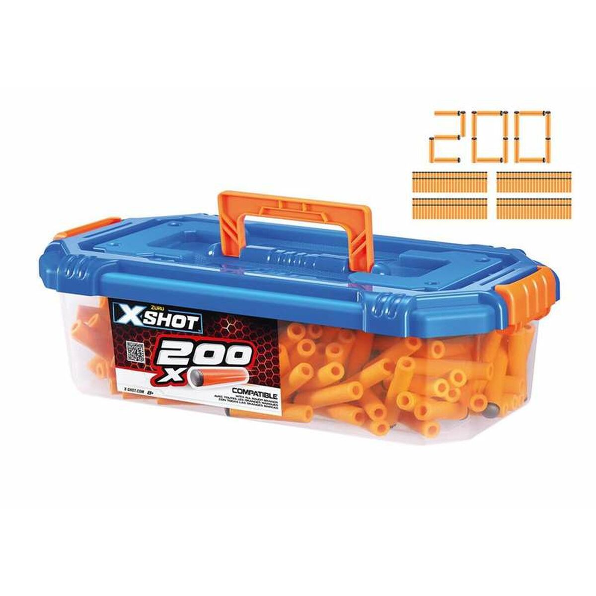 Pilar Zuru X-Shot 200 Delar - 11