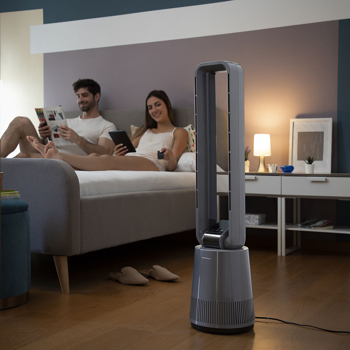 Bladfri fläkt med reningsfilter och fjärrkontroll Bloho InnovaGoods - 23