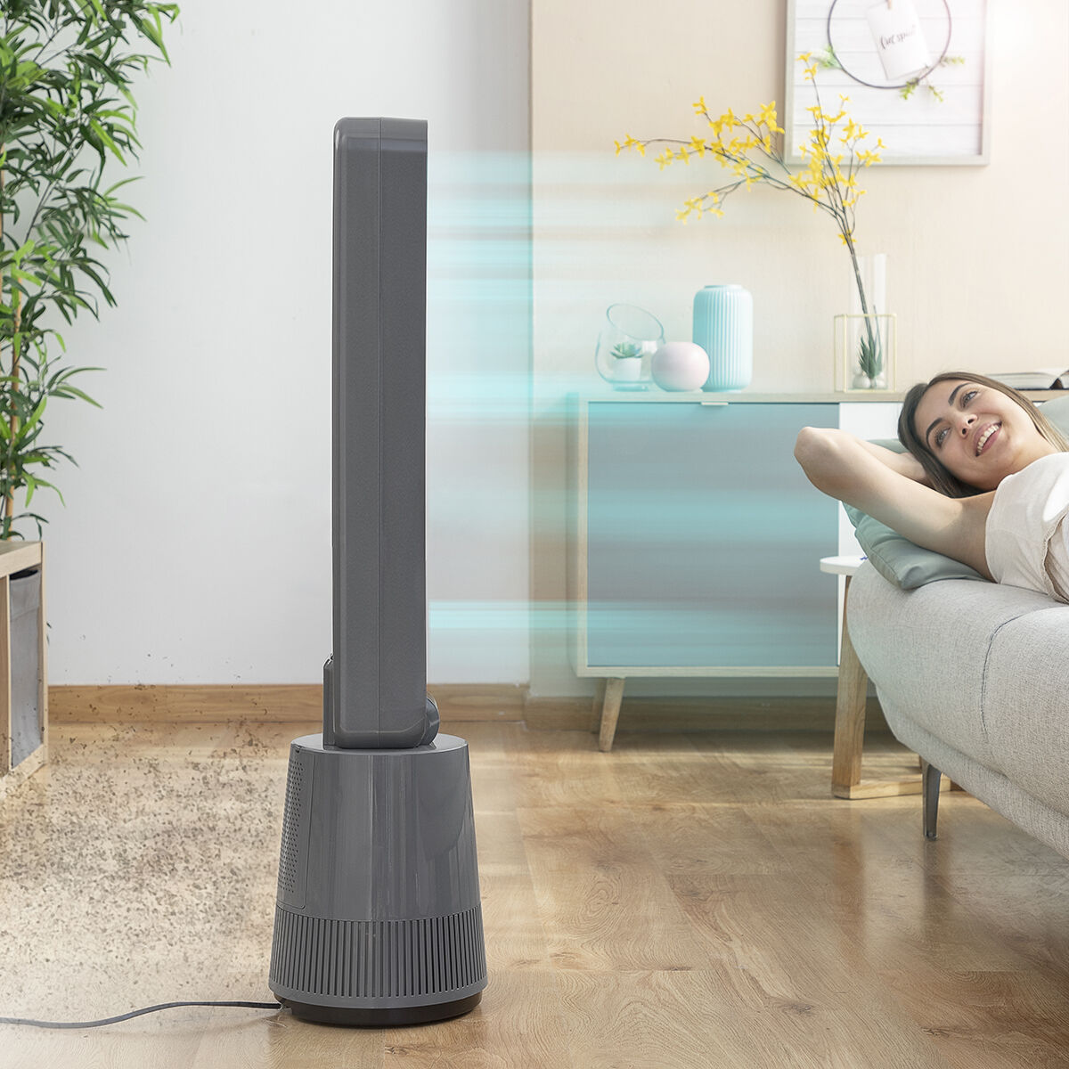 Bladfri fläkt med reningsfilter och fjärrkontroll Bloho InnovaGoods - 20