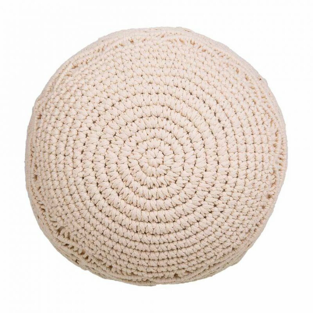 Puff Alexandra House Living Kräm polystyren 45 x 40 x 45 cm - 5