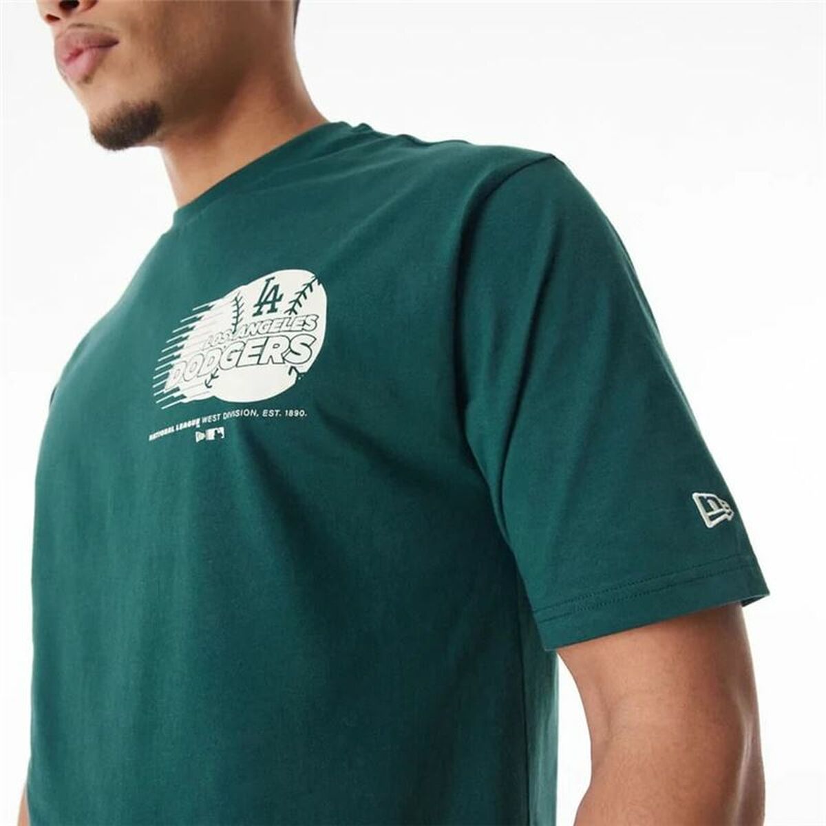 T-shirt med kortärm Herr New Era - 4
