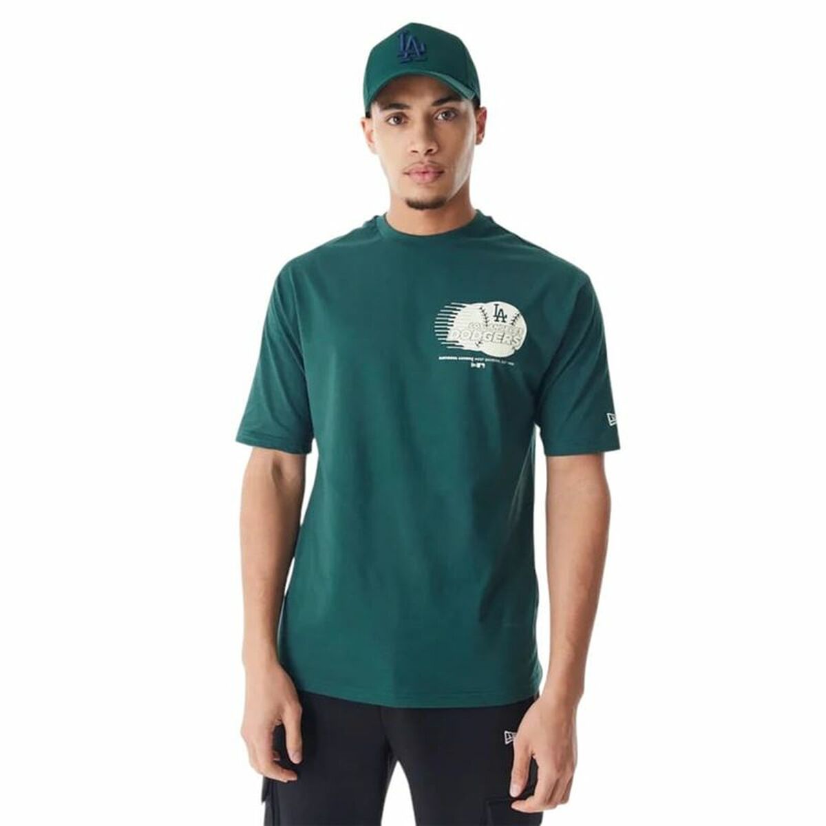 T-shirt med kortärm Herr New Era