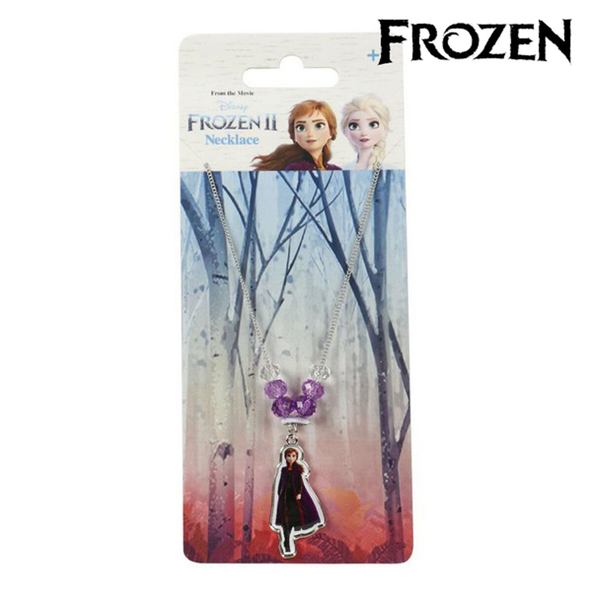 Halsband Flicka Anna Frozen 73836 Lila - 3