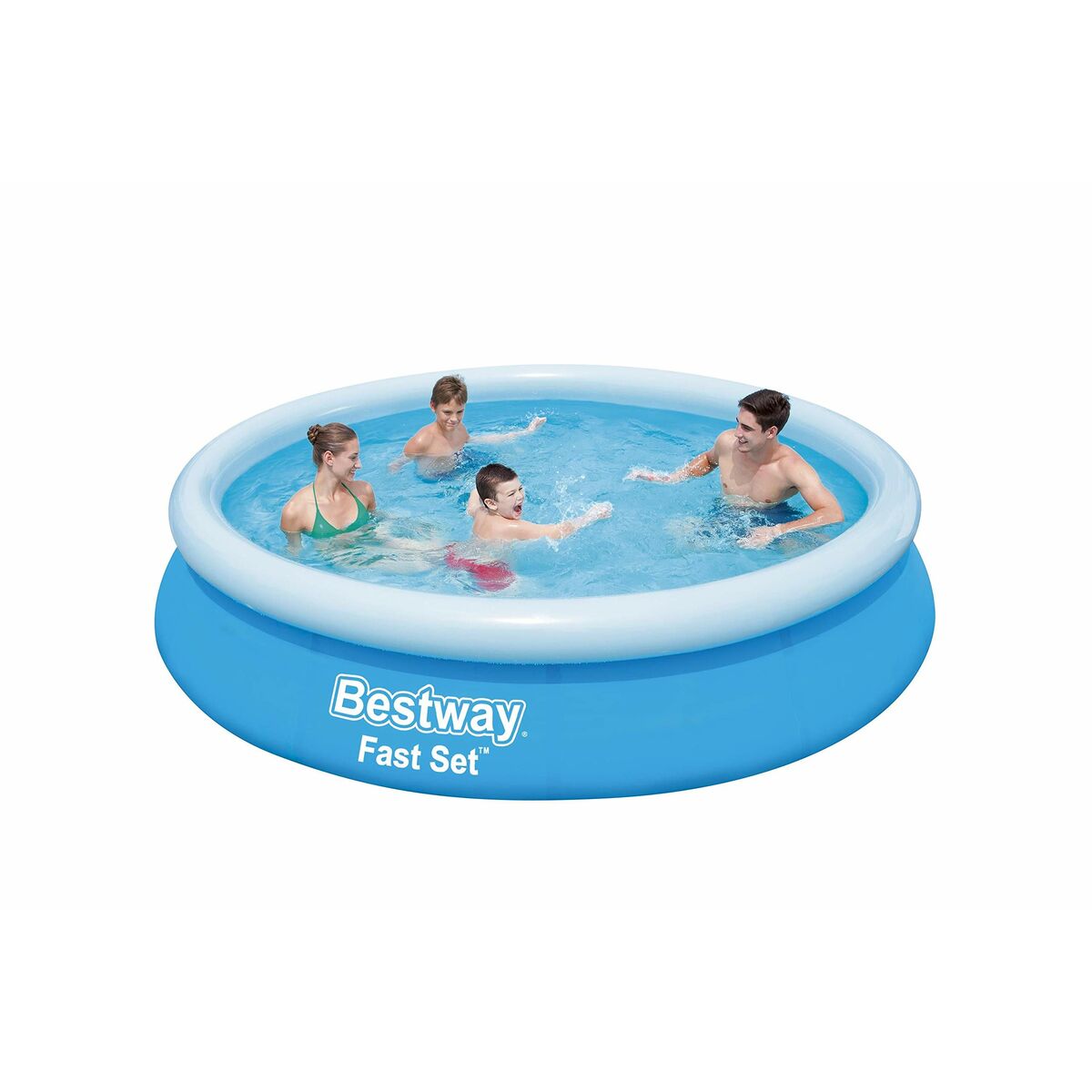 Bestway Uppvärmd Pool Vuxna 366x76 cm Trädgård 57273 - 4