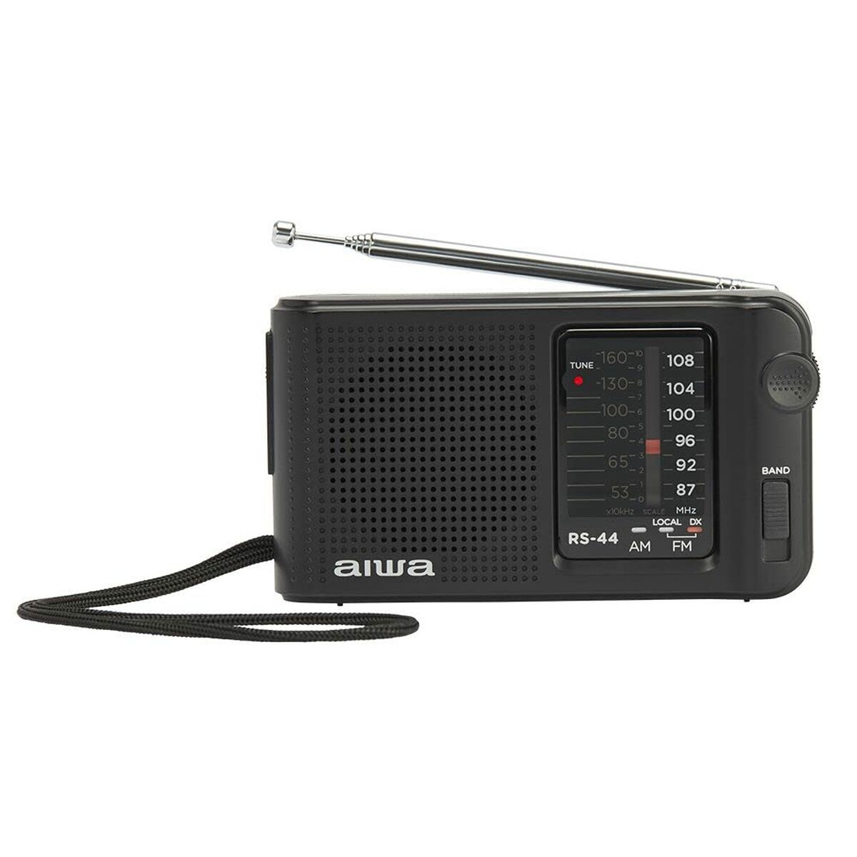 Transistorradio Aiwa RS44 Svart AM/FM