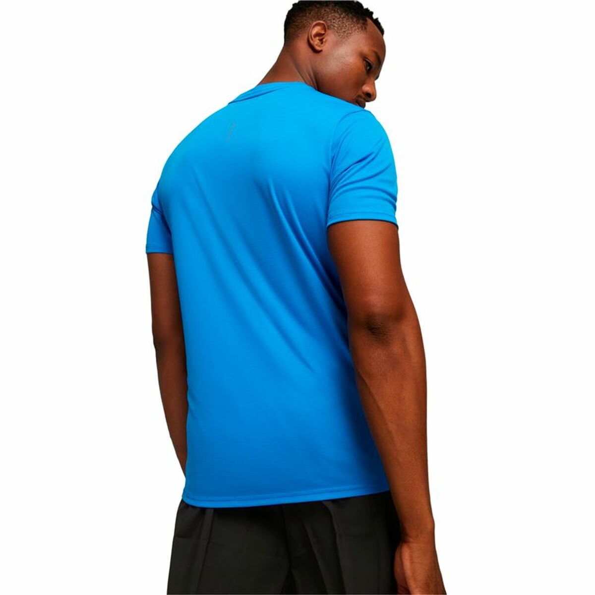 T-shirt med kortärm Herr Puma Run Favorite Ss Himmelsblå - 2