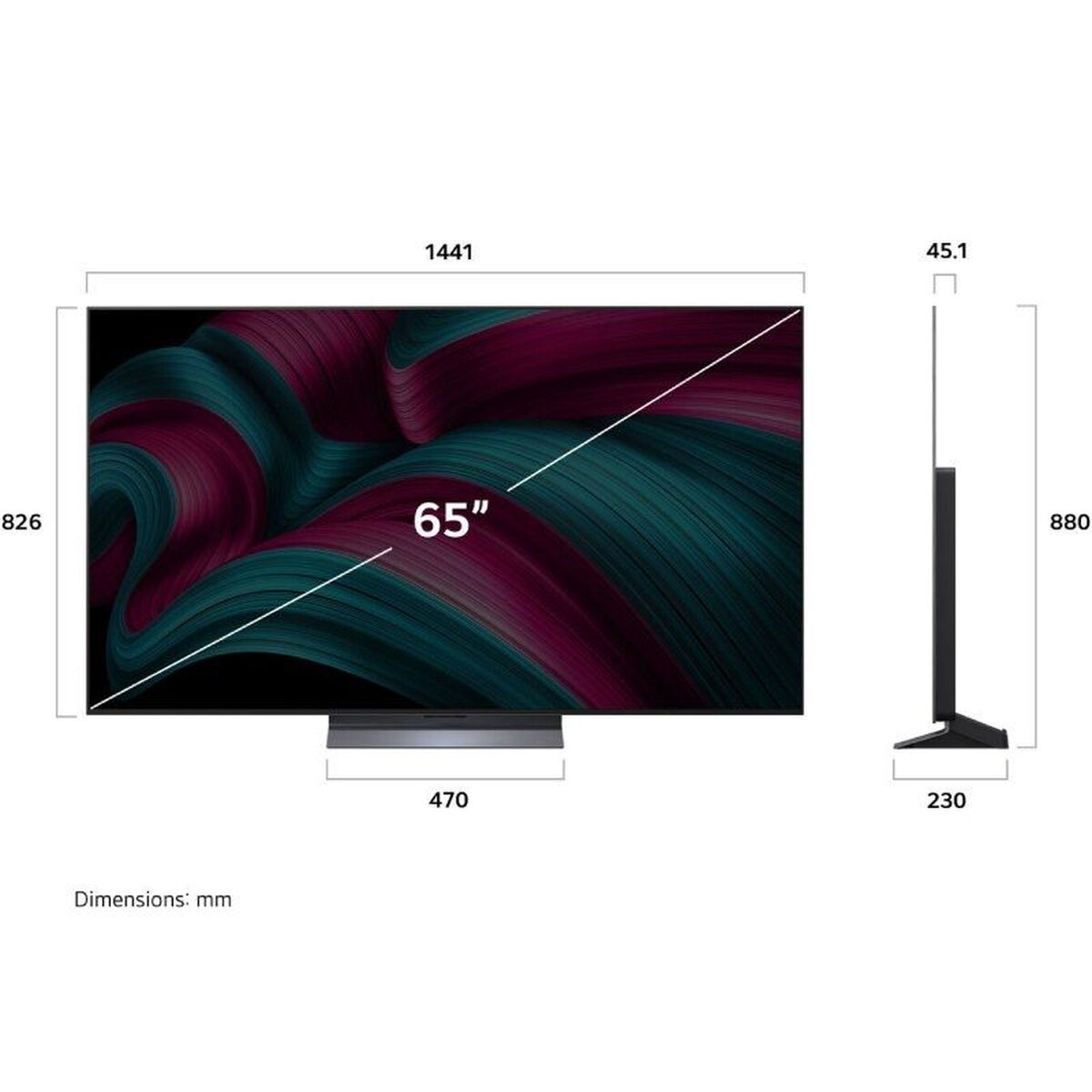 Smart TV LG OLED65C54LA.AEU 4K Ultra HD 65" HDR OLED - 2