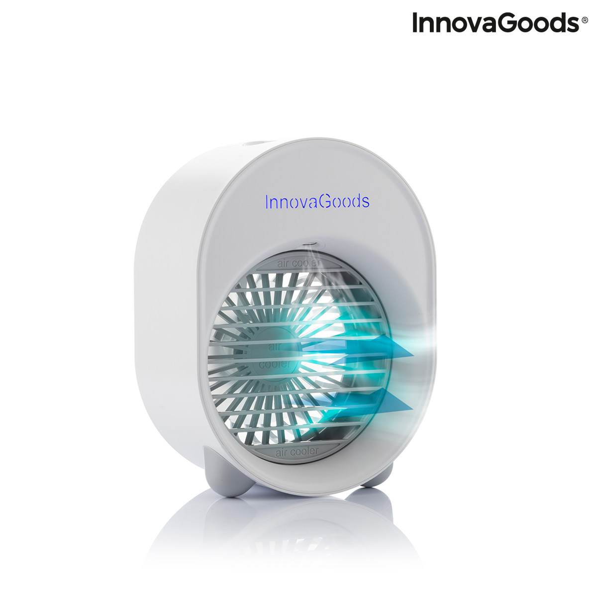 Mini Ultraljudsluftkylare-luftfuktare med LED Koolizer InnovaGoods - 4