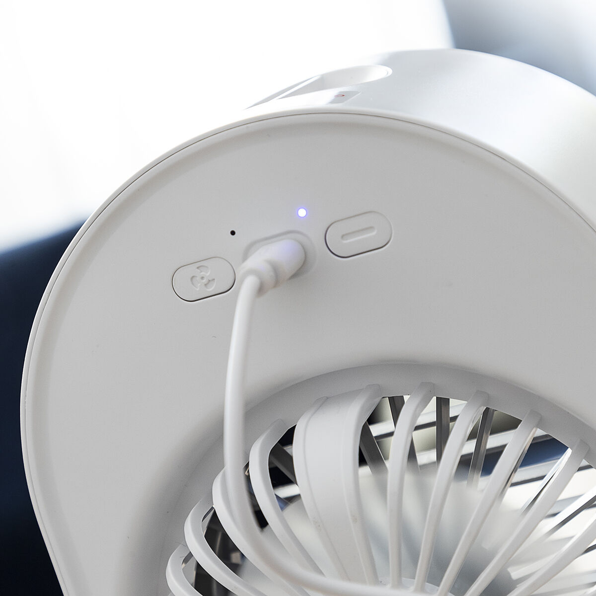 Mini Ultraljudsluftkylare-luftfuktare med LED Koolizer InnovaGoods - 17