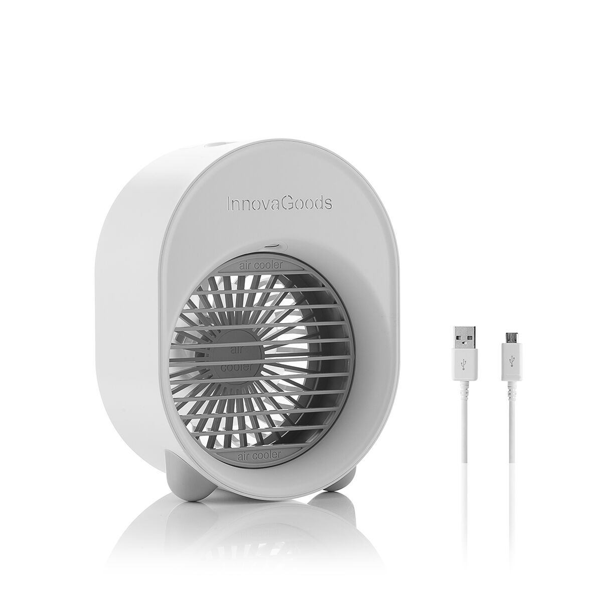 Mini Ultraljudsluftkylare-luftfuktare med LED Koolizer InnovaGoods - 15