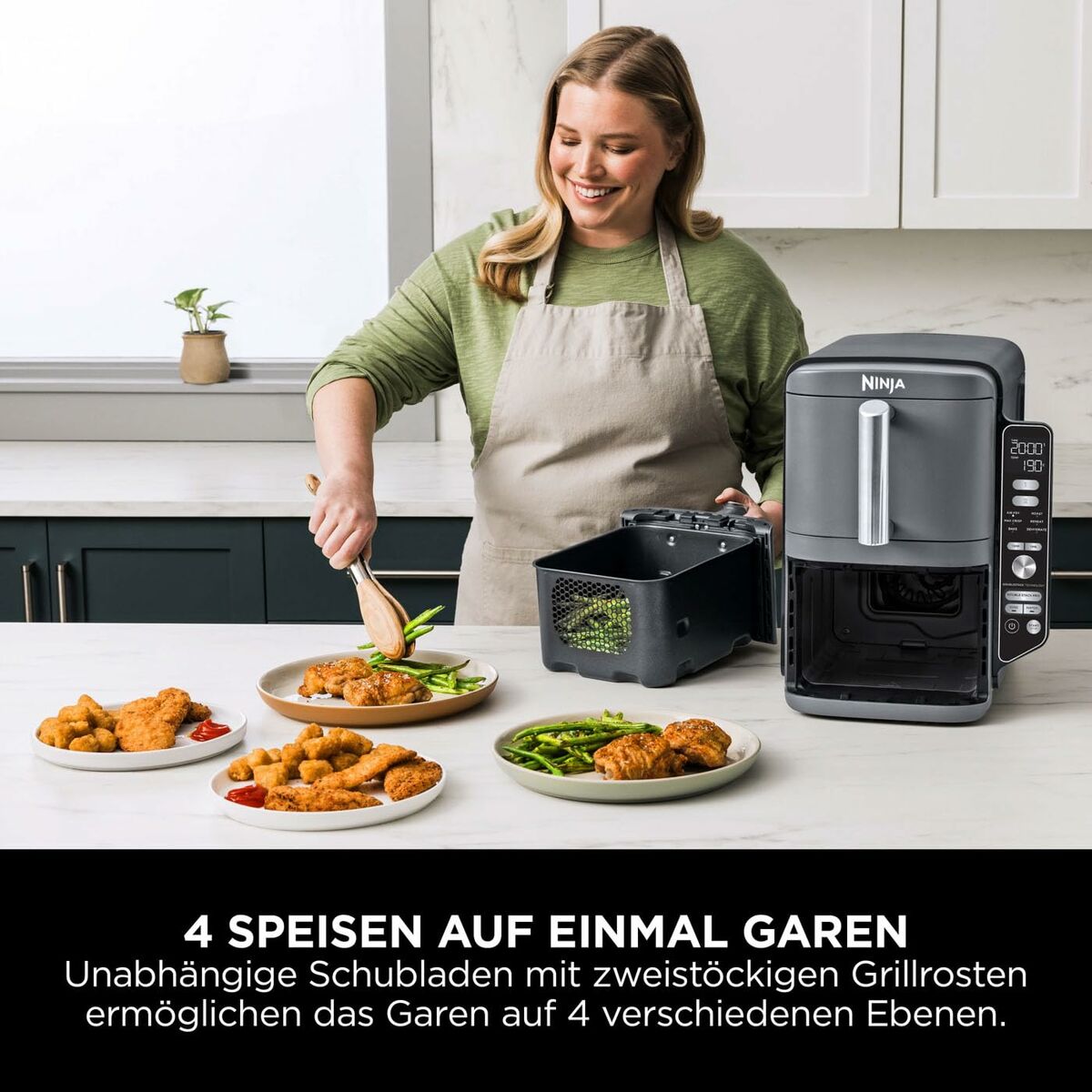 Luftfritös NINJA SL400EU 9,5 L Grå - 2