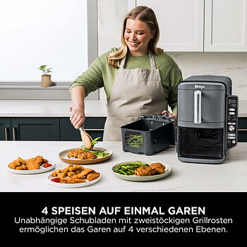 Luftfritös NINJA SL400EU 9,5 L Grå