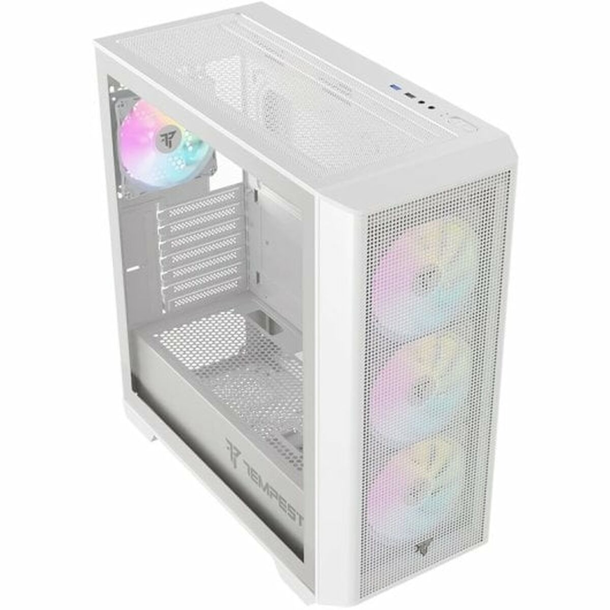 ATX Semitorn Tempest Stockade ARGB Vit - 4