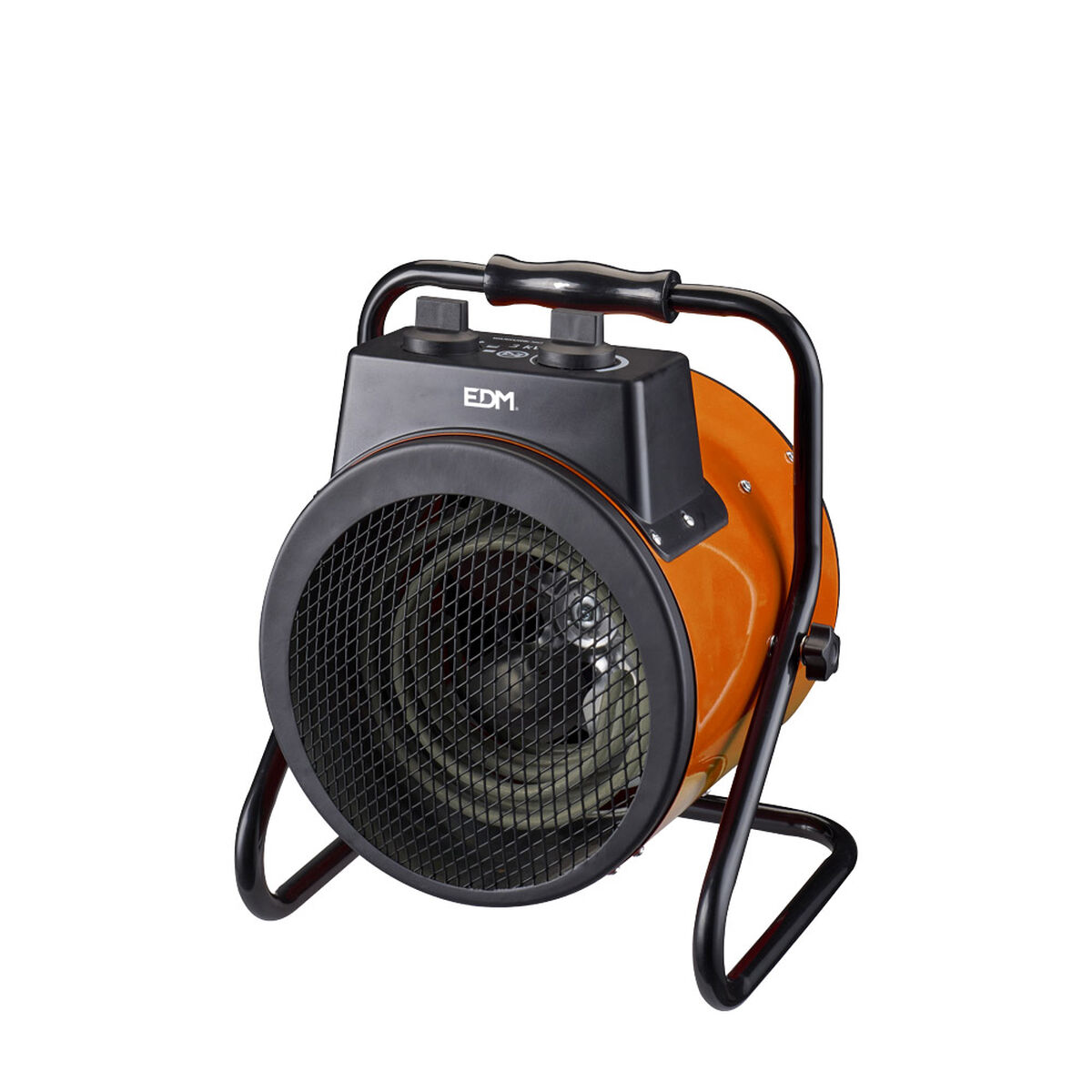 Industriell värmare EDM 07098 Svart Orange Svart/Orange 1500 W 3000 W