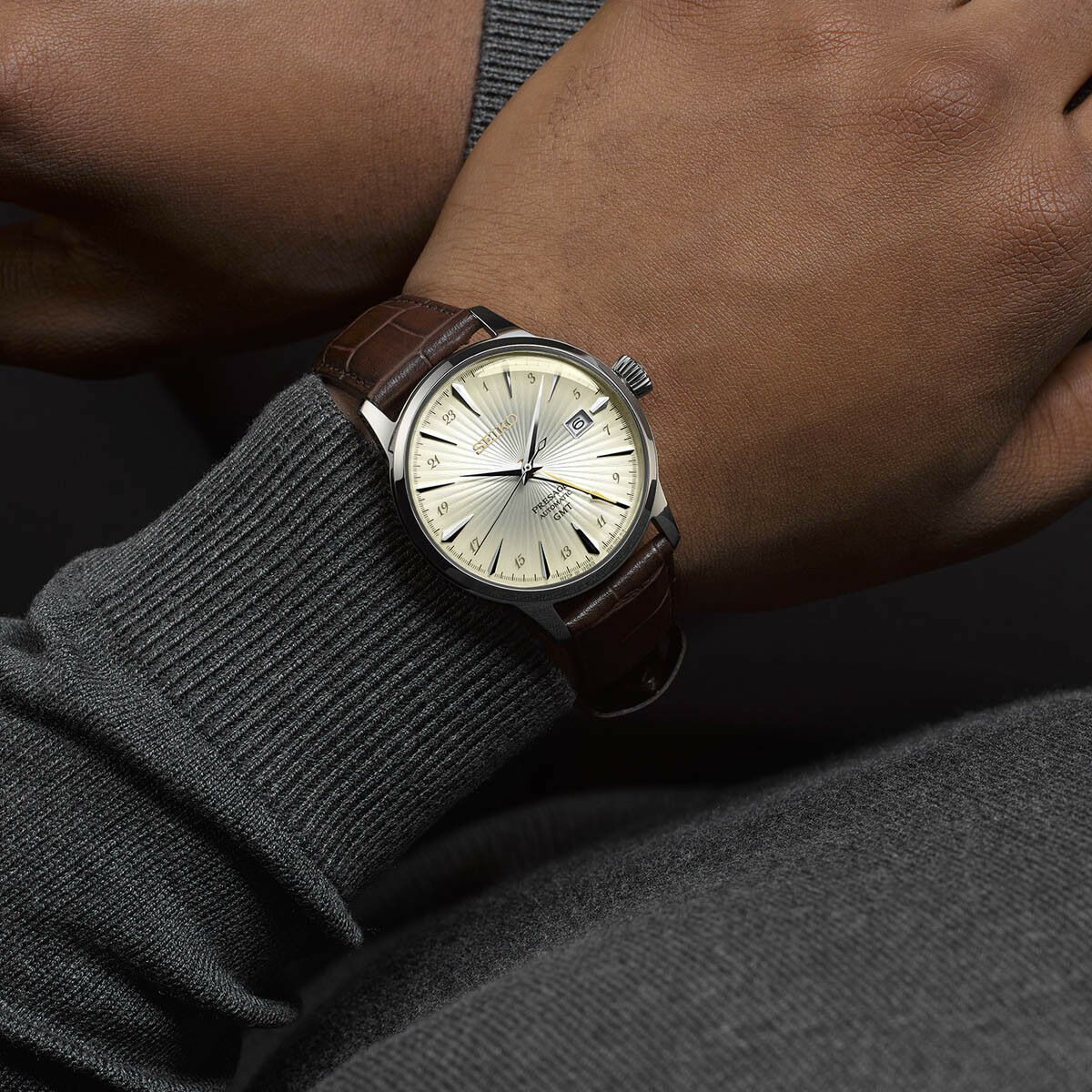Herrklocka Seiko SSK041J1 - 5