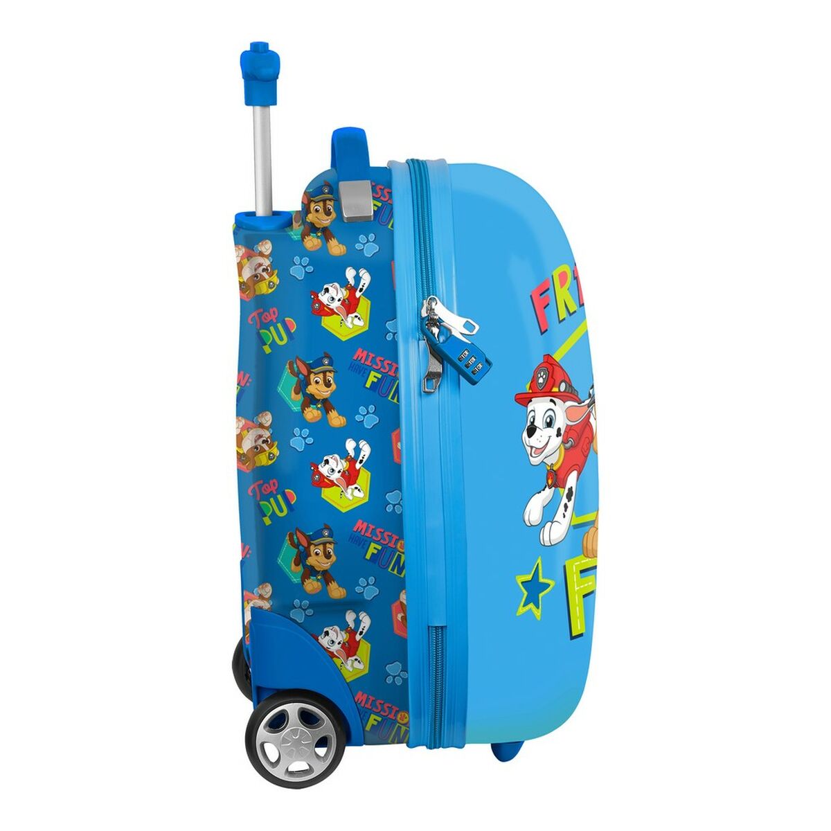 Resväska The Paw Patrol  paw patrol  28 x 43 x 23 cm Blå 16'' - 2