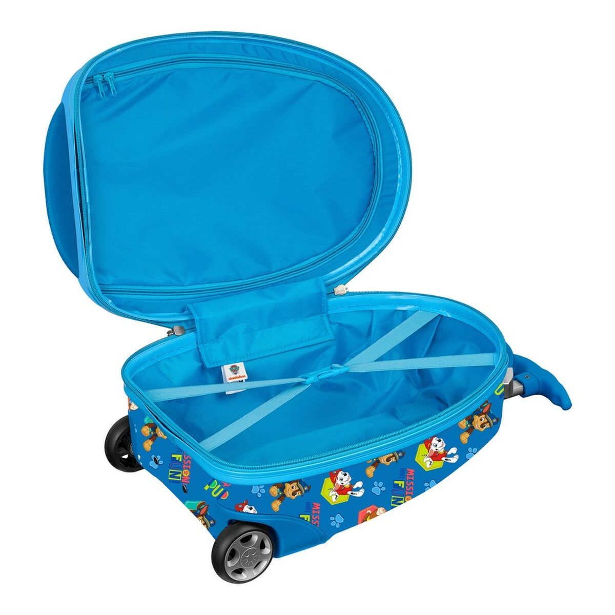 Resväska The Paw Patrol  paw patrol  28 x 43 x 23 cm Blå 16'' - 3