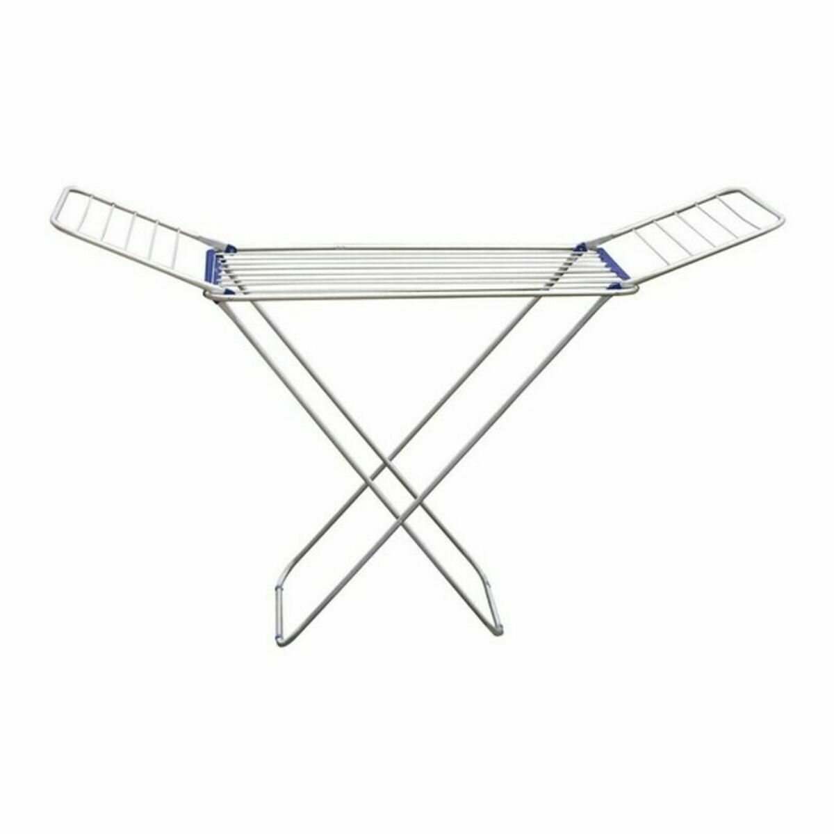 Klädhängare hopfällbar Confortime Aluminium Silvrig Blå 175 x 55 x 110 cm (6 antal) - 2