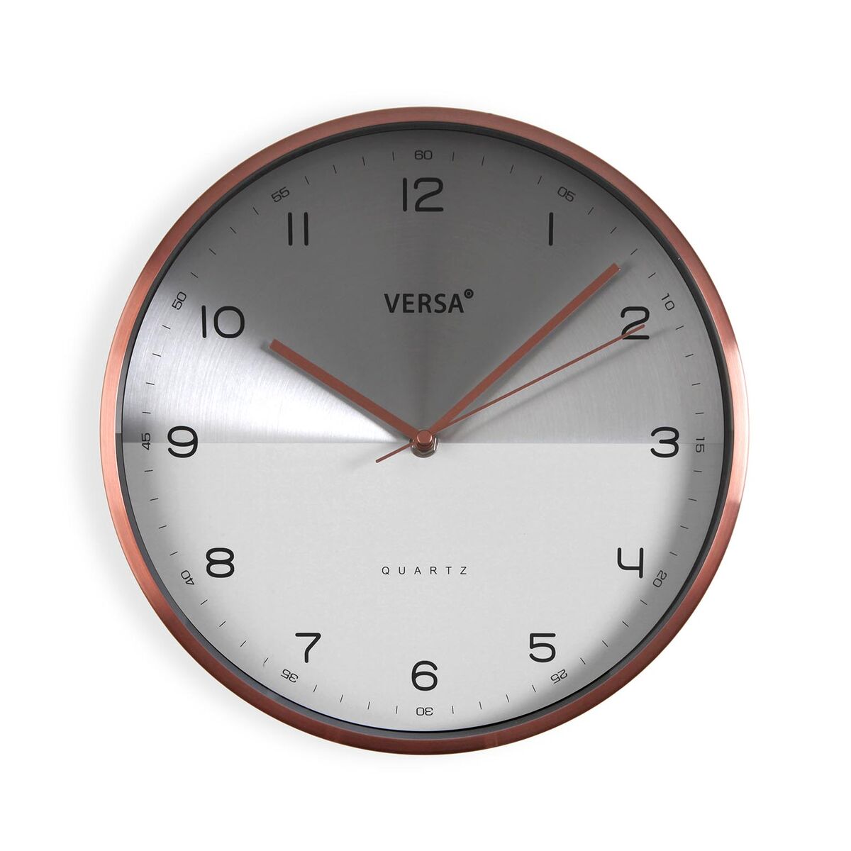 Väggklocka Versa Metall