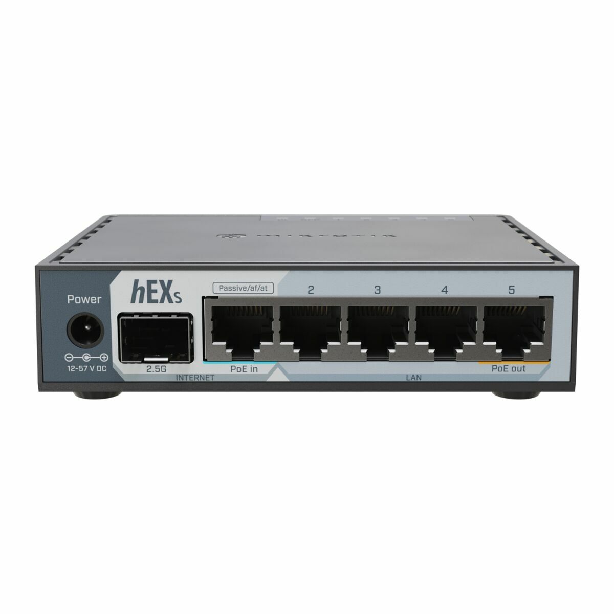 Router Mikrotik E60IUGS Svart RJ45 Ethernet LAN PoE x 1 USB 3.2 USB x 1
