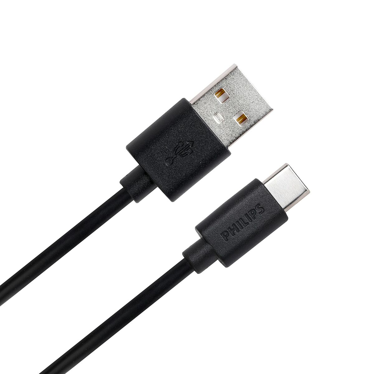 USB A till USB C Kabel Philips DLC3104A/00 Snabbladdande 1,2 m Svart - 4