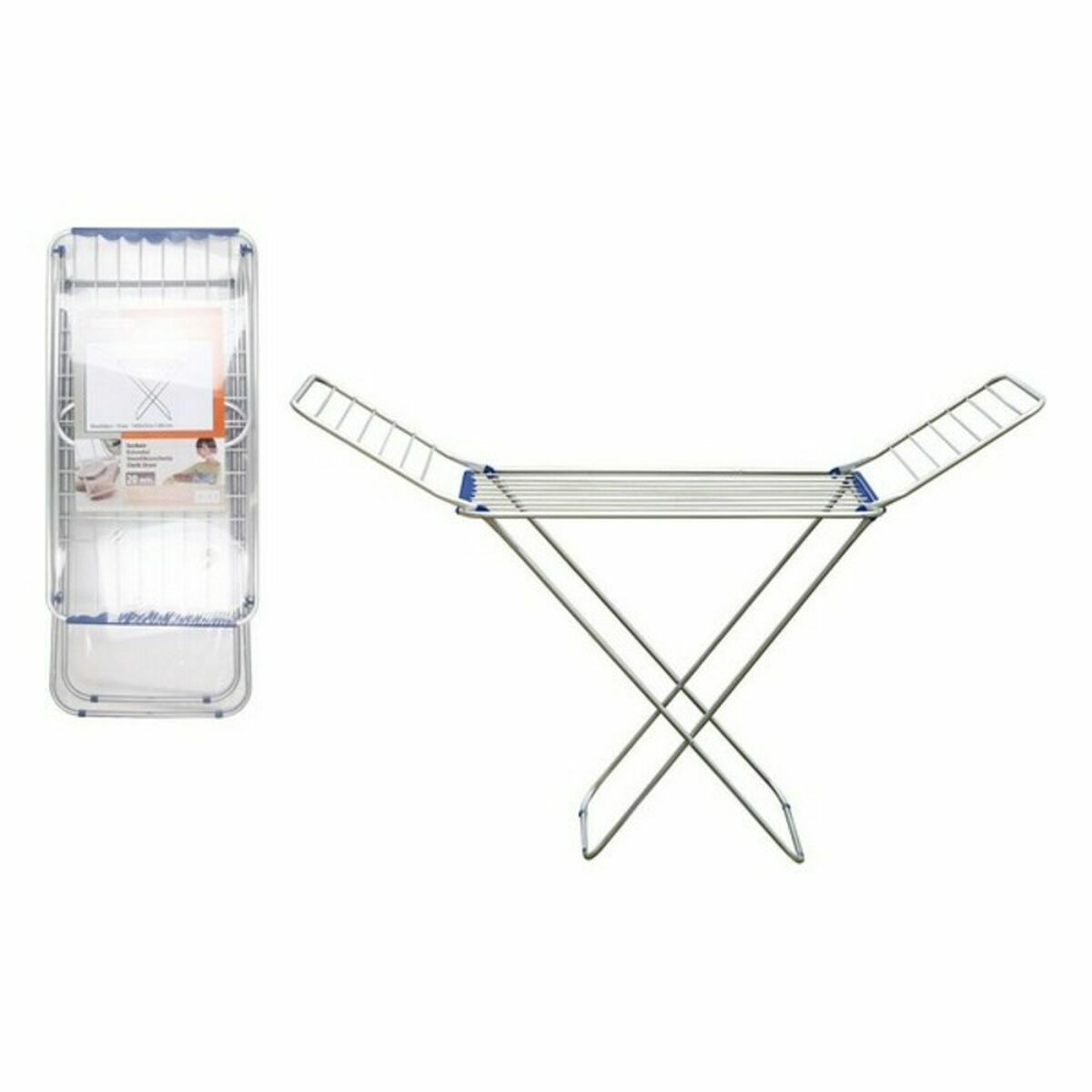 Klädhängare hopfällbar Confortime Aluminium 132 X 55 X 4 CM (6 antal) - 2
