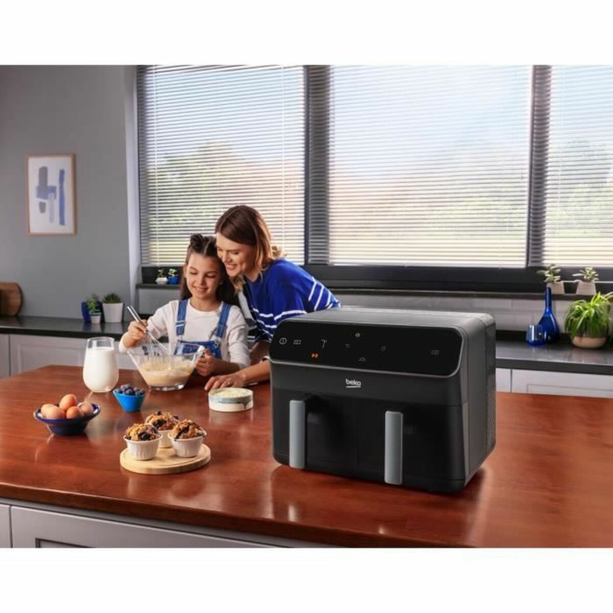 Luftfritös BEKO Svart 2400 W 8,5 L - 2