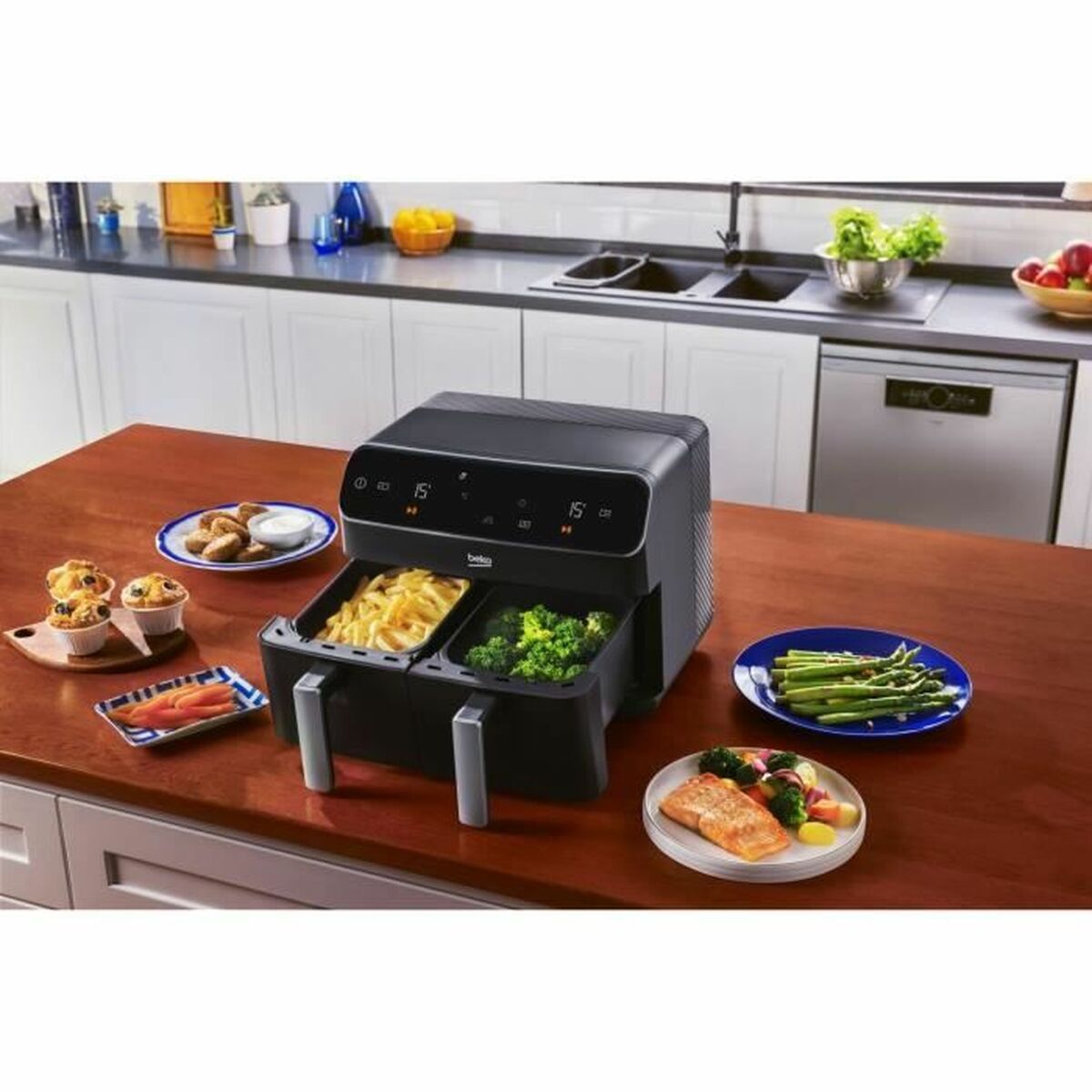 Luftfritös BEKO Svart 2400 W 8,5 L - 6