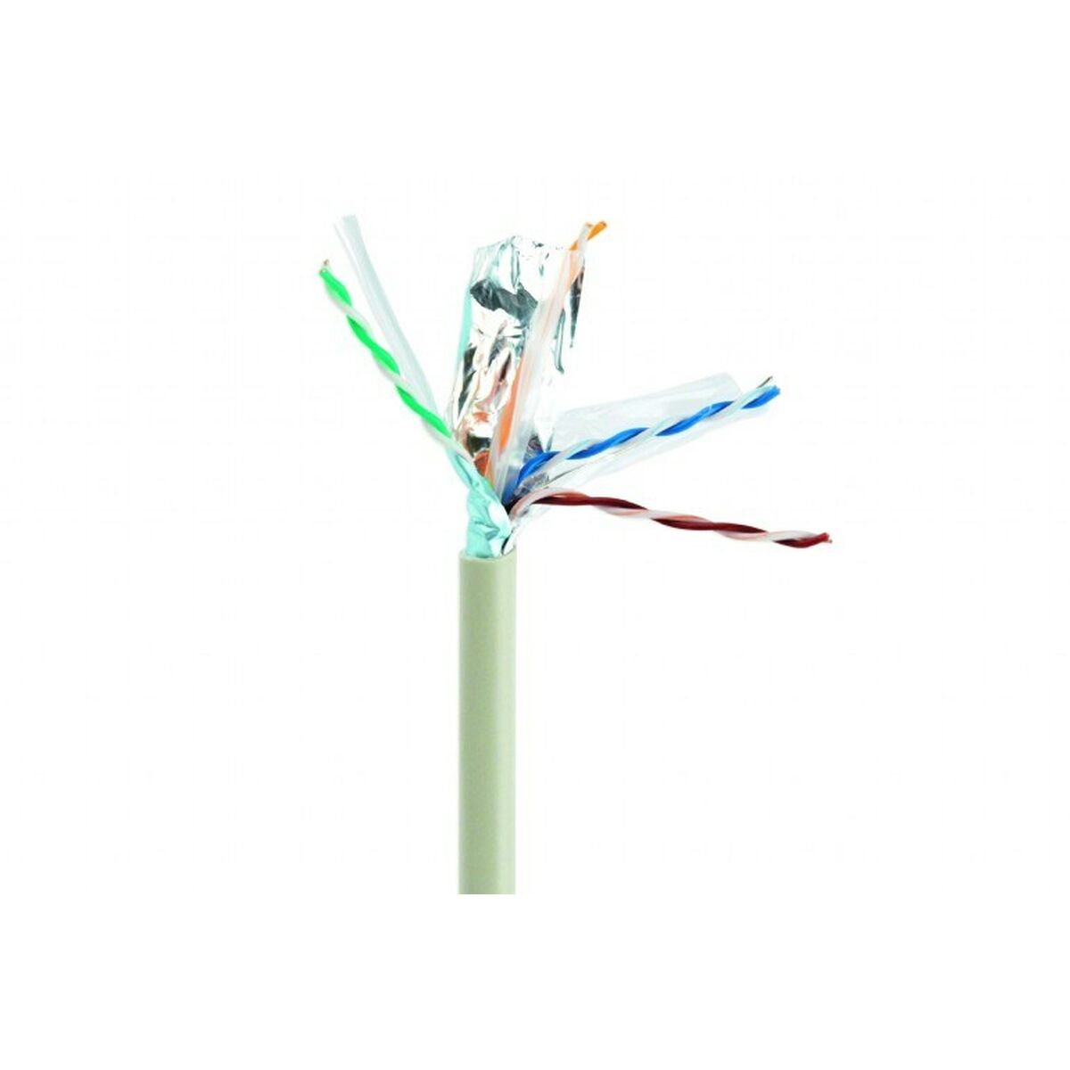 Nätkabel UTP Styv Kategori 6 GEMBIRD FPC-6004-SOL Grå 305 m 100 m