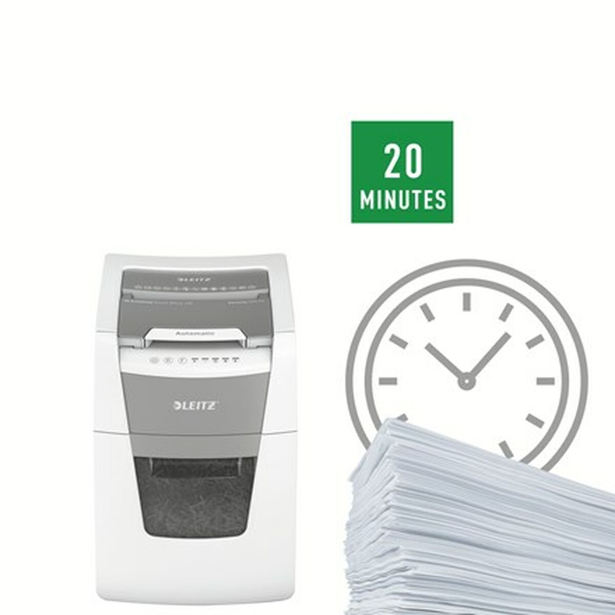 Dokumentförstörare Leitz 80110000 - 3