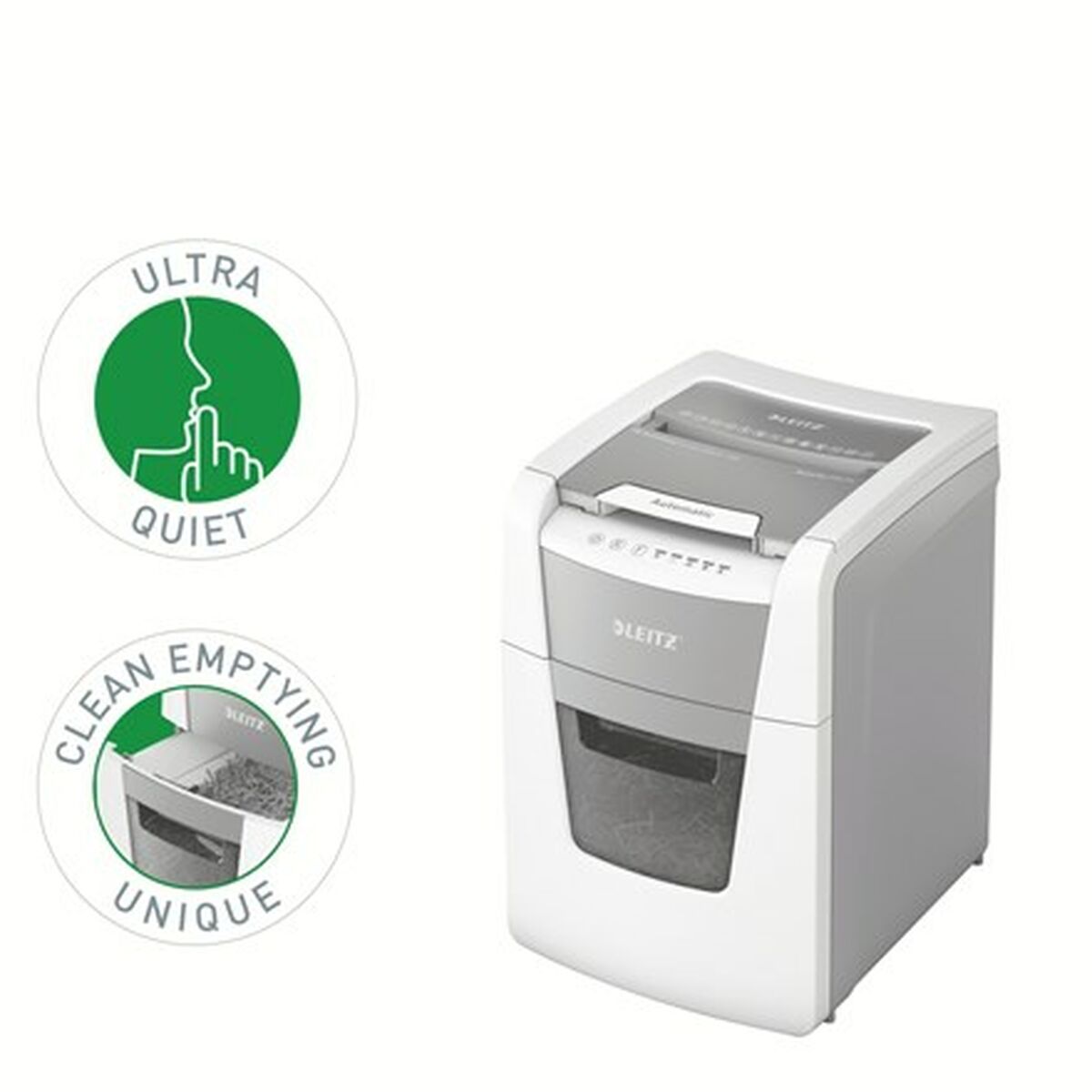 Dokumentförstörare Leitz 80110000 - 6