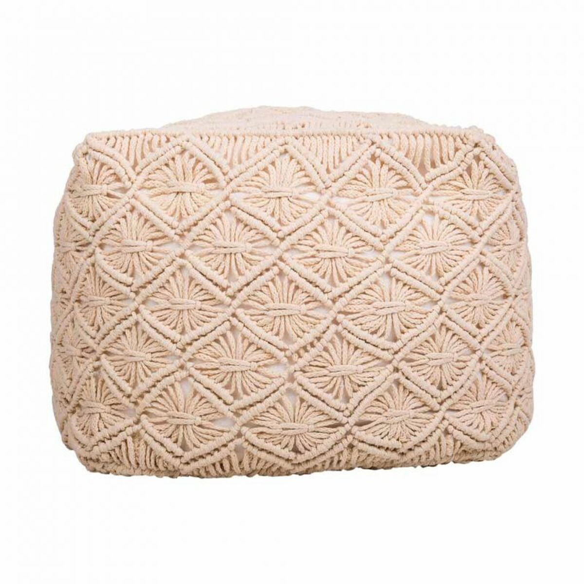 Puff Alexandra House Living Kräm polystyren 45 x 40 x 45 cm - 3