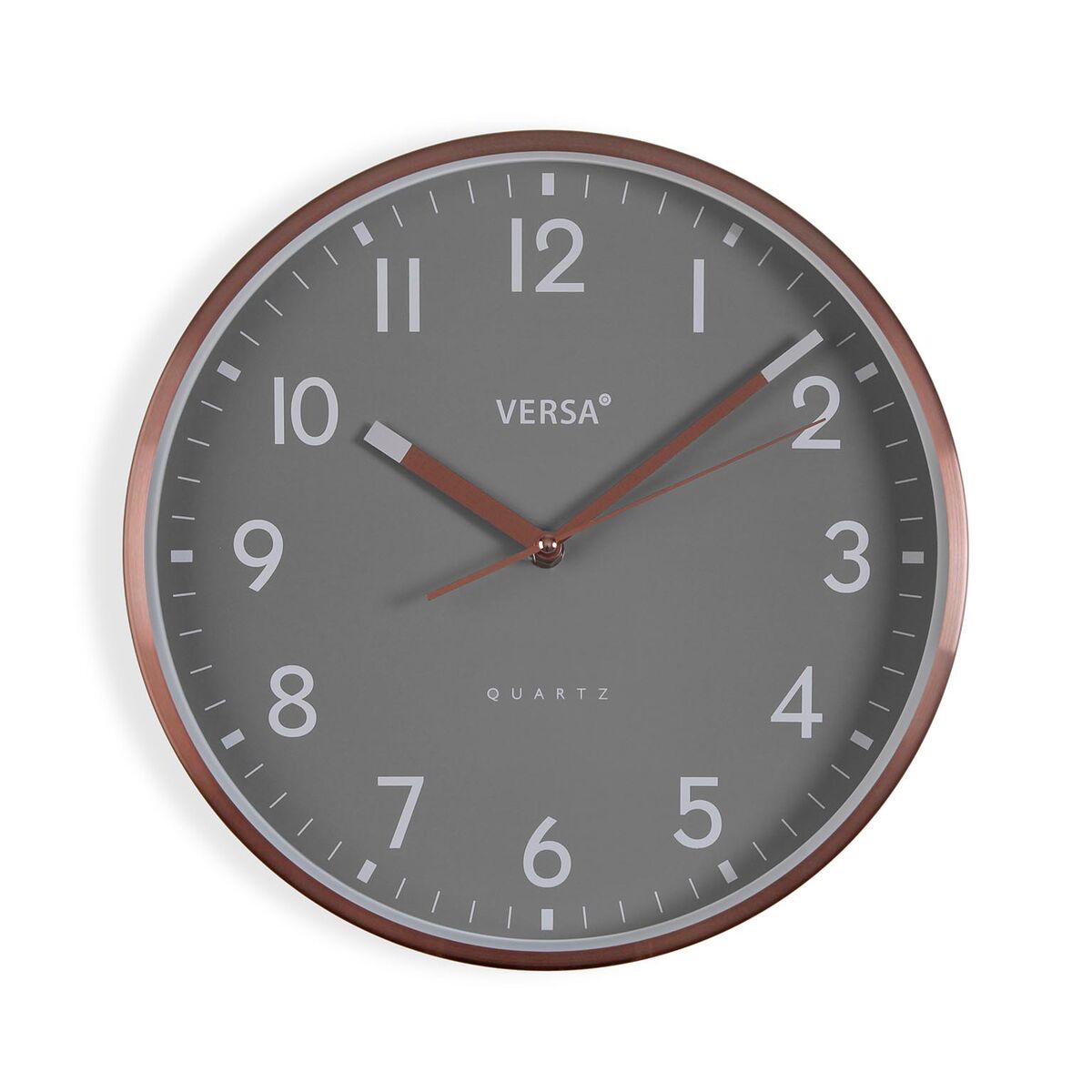 Väggklocka Versa Metall