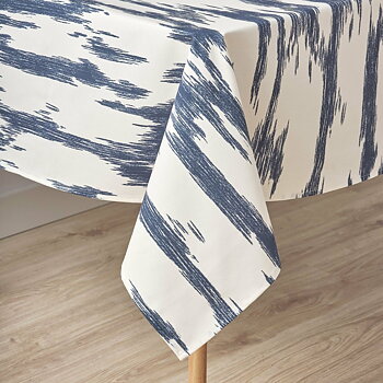 Bordsduk Belum T09 Marinblå 100 x 155 cm