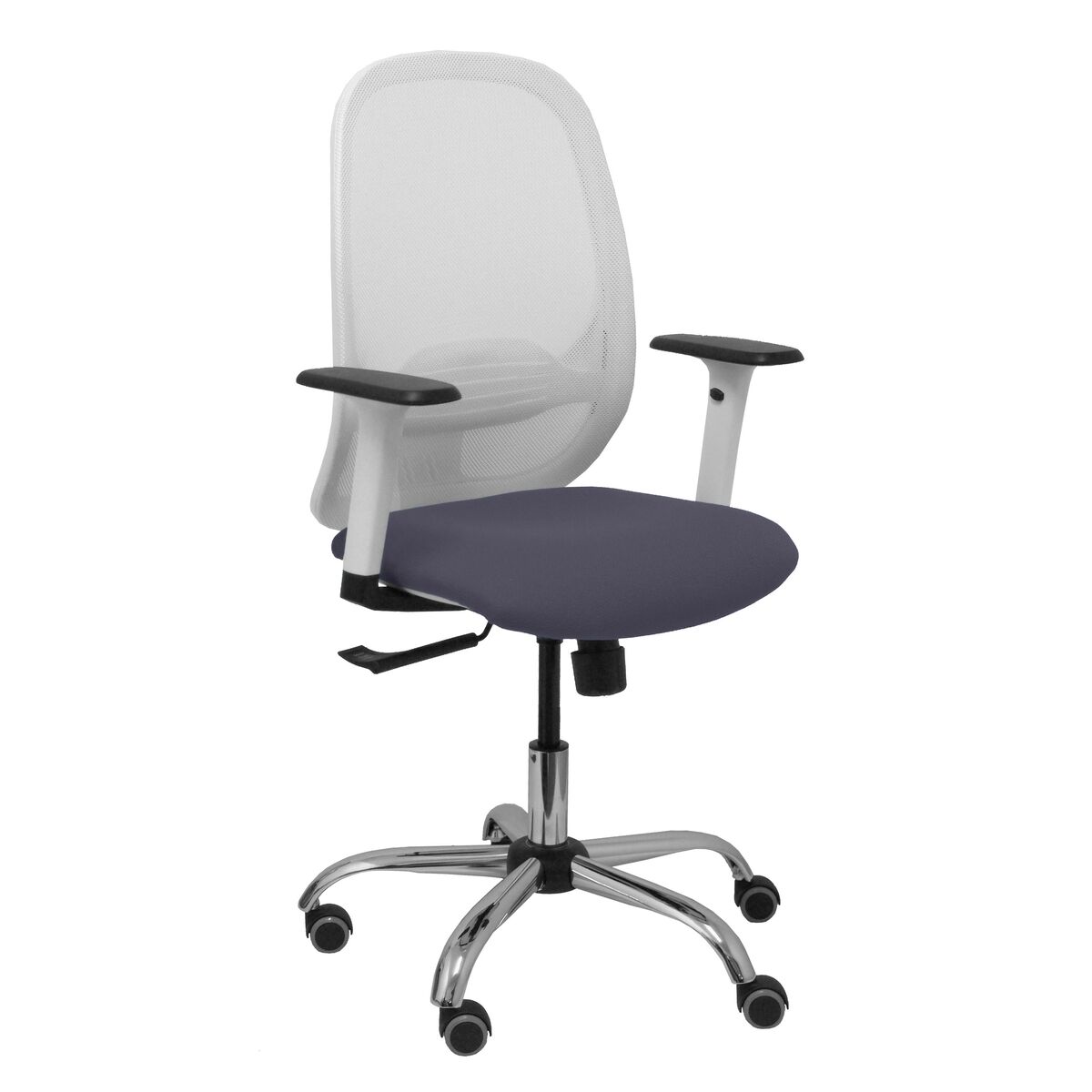 Kontorsstol Piqueras y Crespo 354CRRP Vit Mörkgrå - 4