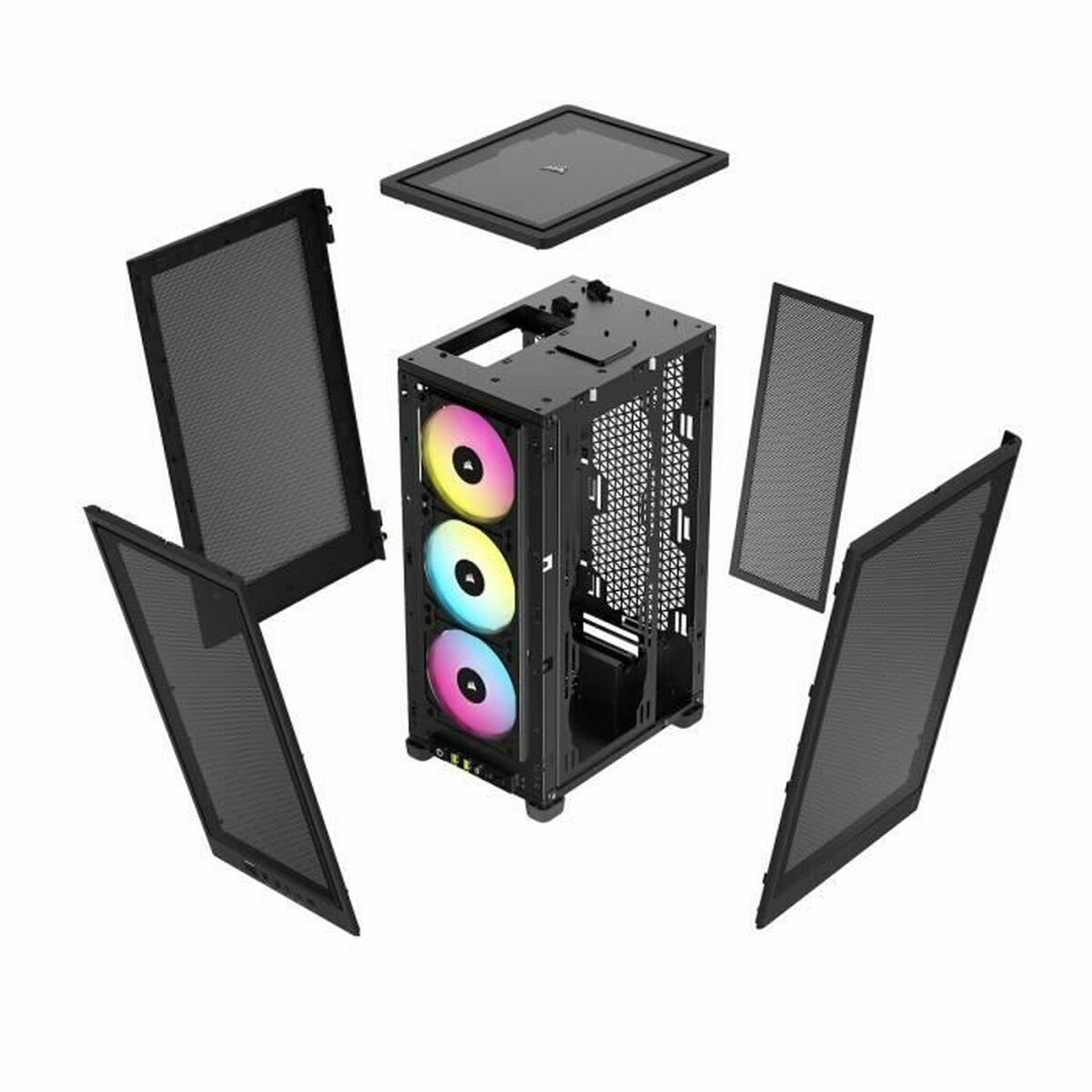 ATX Semitorn Corsair CC-9011246-WW Svart - 7