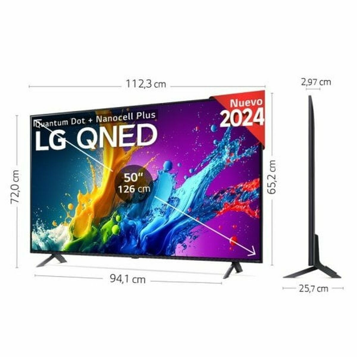 Smart TV LG 50QNED80T6A.AEU 4K Ultra HD 50" - 5