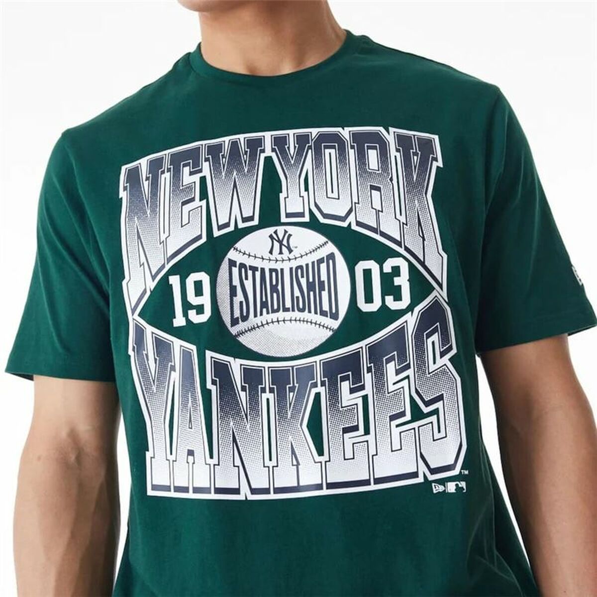T-shirt med kortärm Herr New Era MLB GRADIENT GRPHC New York Yankees - 3