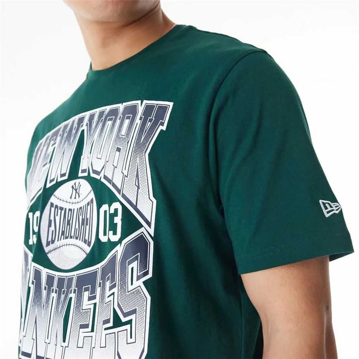 T-shirt med kortärm Herr New Era MLB GRADIENT GRPHC New York Yankees - 4
