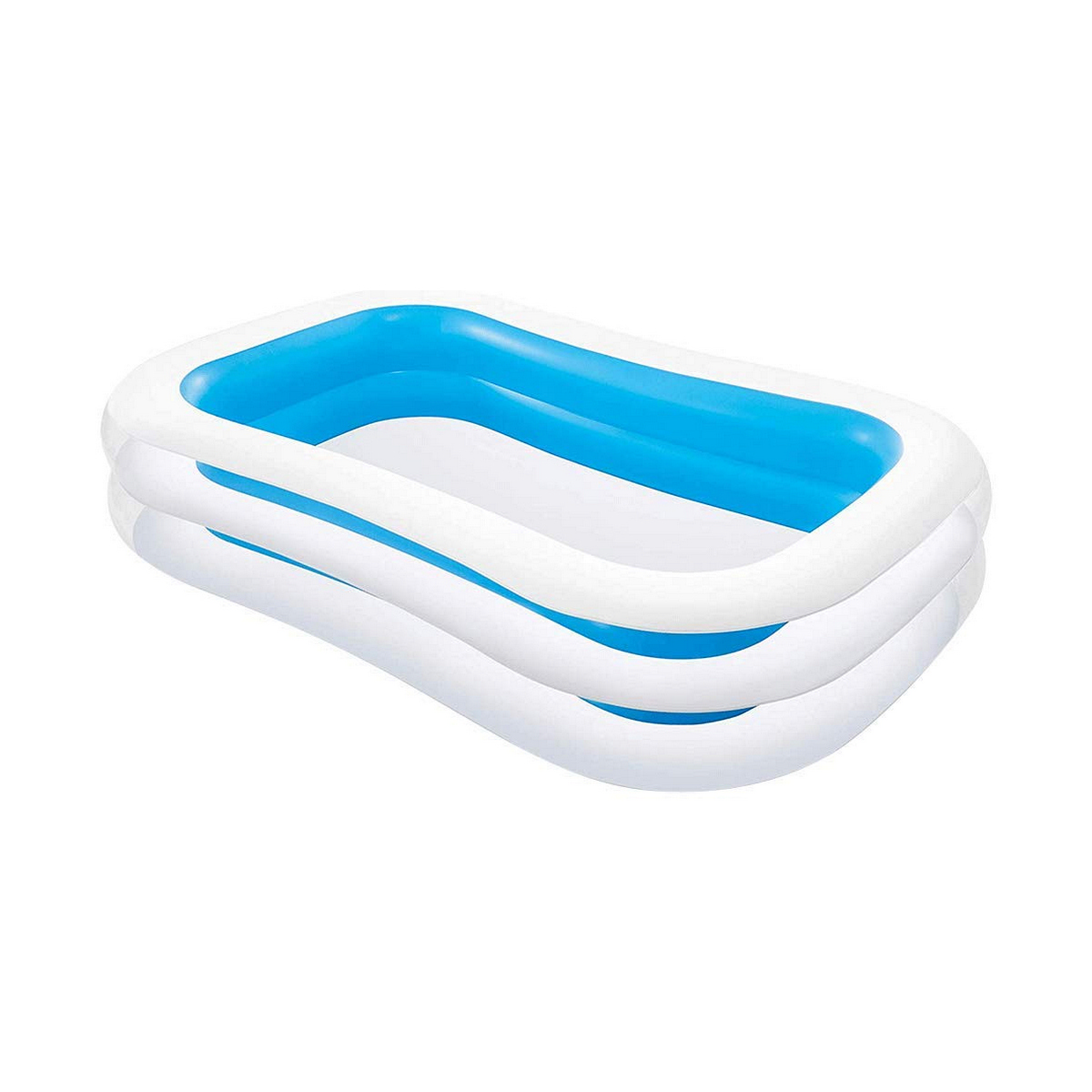 Upplåsbar bassäng Intex 56483 770 L (262 x 175 x 56 cm) Blå/Vit 262 x 175 x 56 cm - 2