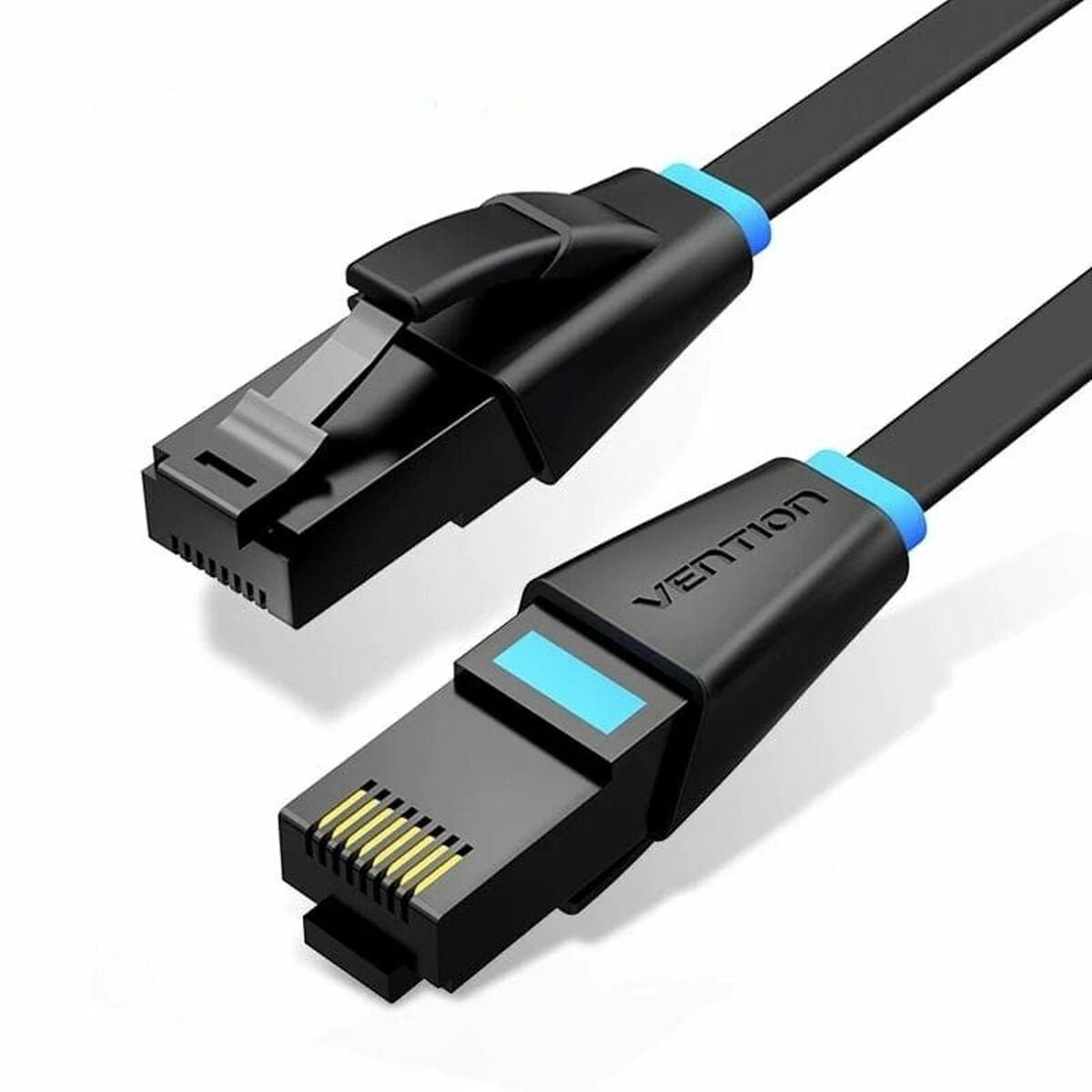 Nätkabel UTP Styv Kategori 6 Vention IBJBS Svart 25 m
