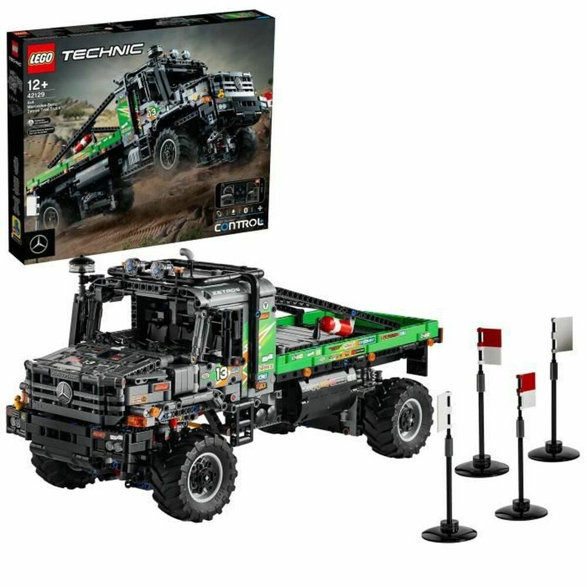 Byggsats Lego 42129 Technic Mercedes-Benz Zetros 4x4 rouge noir - 5