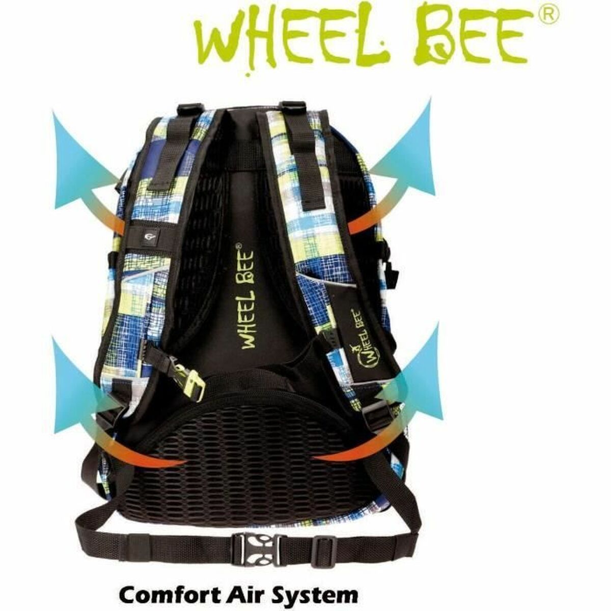 Ryggsäck Schildkröt Multicolour - 4