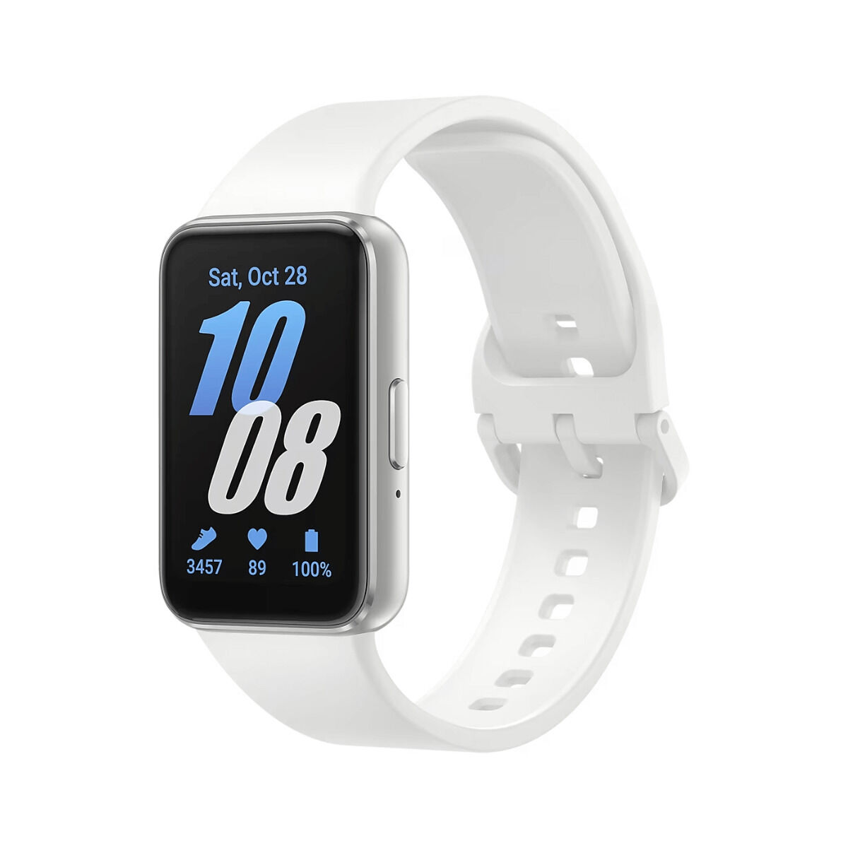 Smartklocka Samsung Galaxy Fit3 Vit Silvrig 1,6" 40 mm