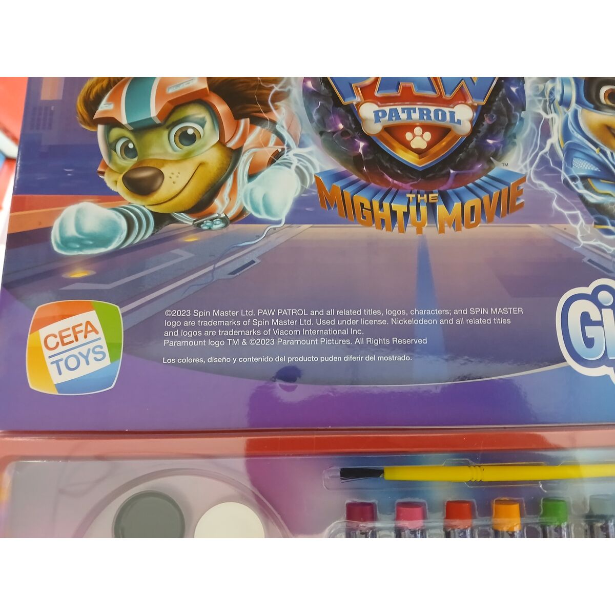 Målarbilder The Paw Patrol Giga Block  Sticker Album 4-i-1 - 4