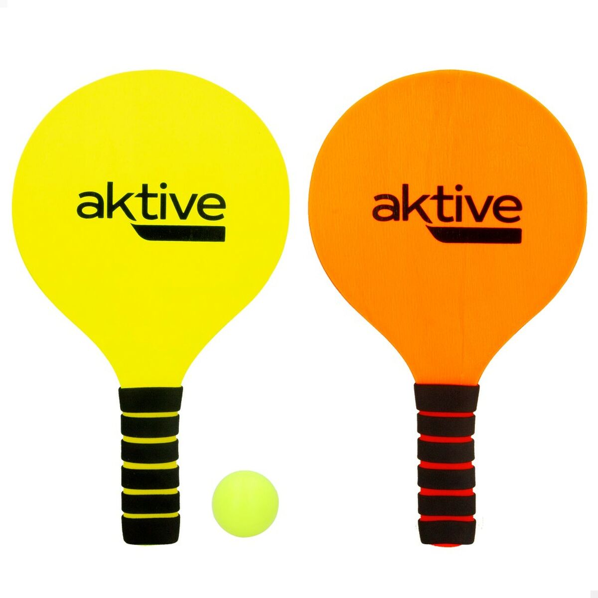 Strandspadar med boll Aktive Gul Orange 18,5 x 32,5 cm (6 antal) - 3