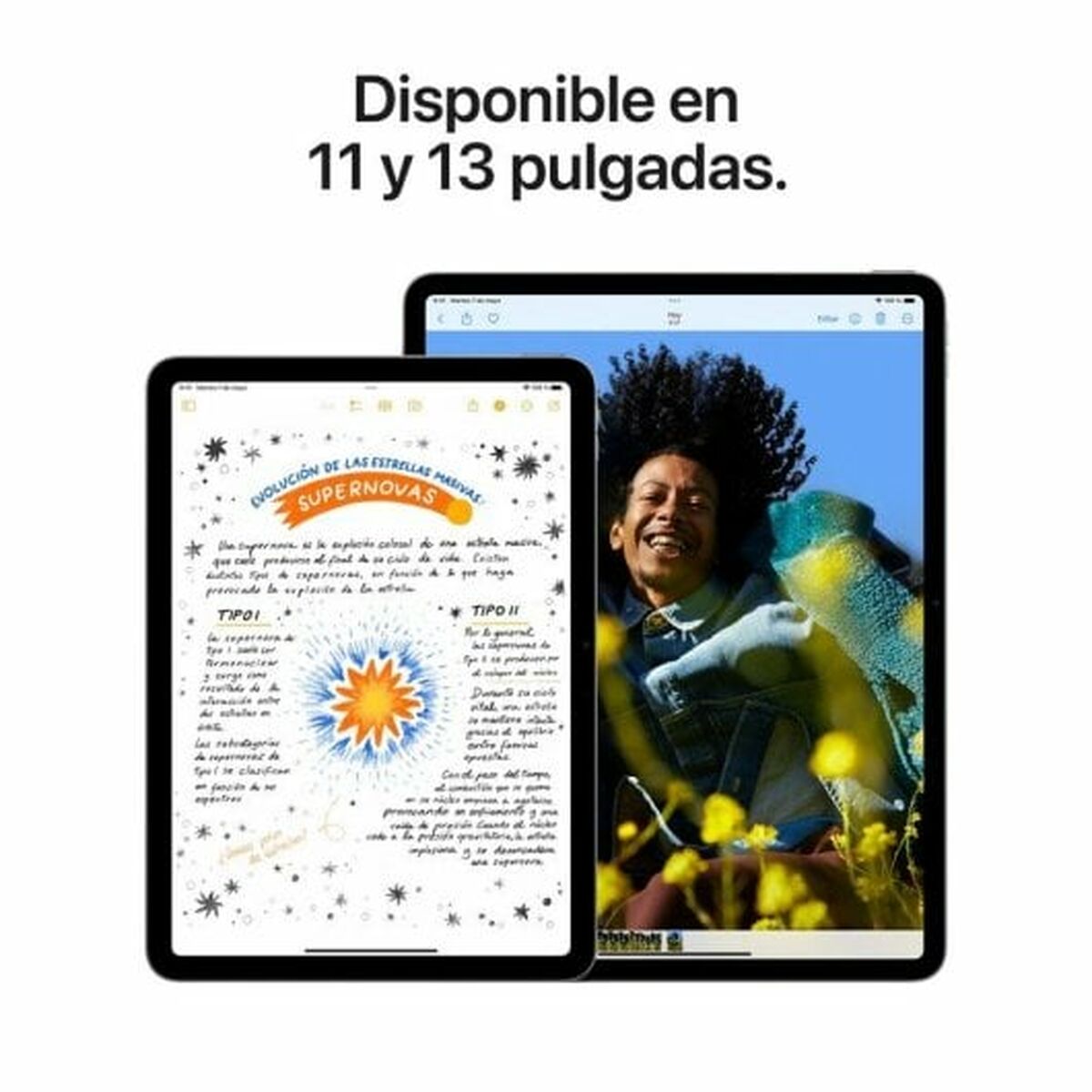 Läsplatta Apple MV2G3TY/A 13" M2 8 GB RAM 256 GB Beige - 4
